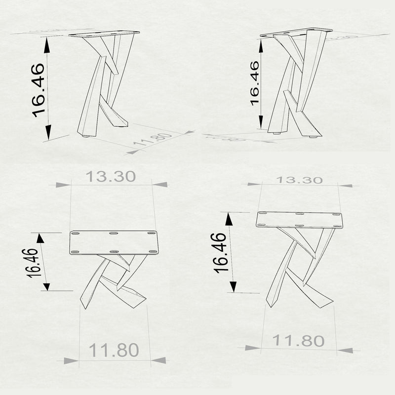 Metal Bench Legs, DIY Steel Furniture, Coffee Table Base in✔️unique Flowyline Design for epoxy live edge top Black curved shape bench modern kitchen desk dining wishbone 16 inch hairpin wooden wrought iron coffee bar industrial round counter height mid century square replacement console side Wayfair Amazon ikea Lowes