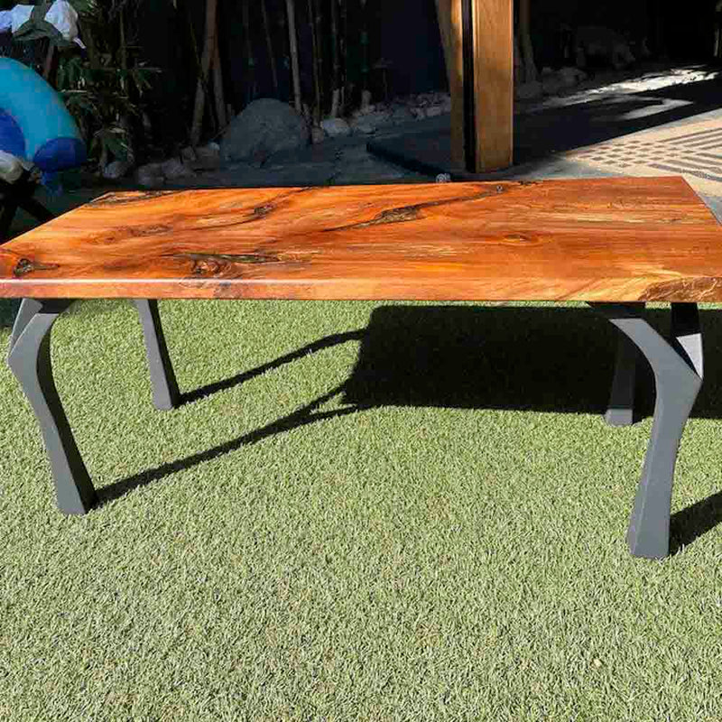 Bench Legs of FlowyLine - good option for DIY table furniture dining home decor epoxy coffee product handmade with steel in free shipping returns exchanges iron metal leg black kitchen pedestal wood live edge base curved bases industrial desk custom modern console end frame replacement workbench farmhouse mid century