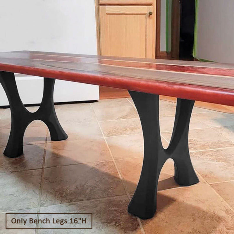 Metal Bench Legs, DIY Steel Furniture, Coffee Table Base in✔️unique Flowyline Design for epoxy
live edge top
Black
curved
shape
bench
modern
kitchen
desk
dining
wishbone
16 inch
hairpin
wooden
wrought iron
coffee
bar
industrial
round
counter
height
mid century
square
replacement
console
side
Wayfair
Amazon
ikea
Lowes