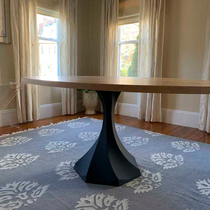 Metal Table Legs, Steel Pedestal Base 🚩 DIY dining room furniture in unique Flowyline antique Design for epoxy live edge top Black curved shape handmade modern kitchen desk wooden wrought iron industrial round counter height mid century square granite top tulip stand trestle marble glass only home depot Wayfair ikea