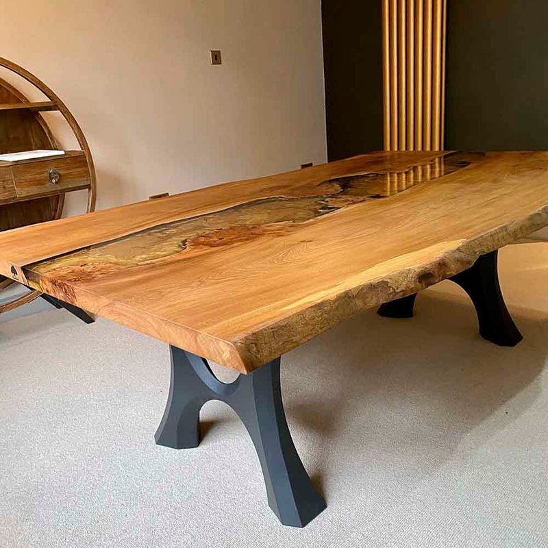 Metal Table Legs, DIY Steel Furniture of ✔️ FlowyLine Design for 
epoxy live edge top
walnut wood slab
curved shape bench
Handmade modern kitchen
mid century dining room idea
industrial custom frame
Black wooden desk
antique woodworking
decorative wrought iron
hairpin
Wayfair
Amazon
ikea
Lowes
home depot
Pedestal base