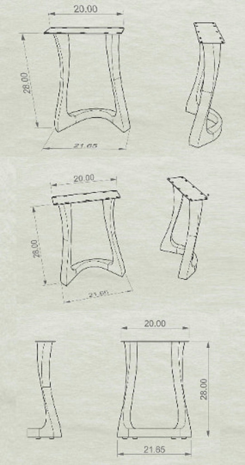 Metal Table Legs, DIY Steel Furniture of ✔️ FlowyLine Design for decorative wrought ironhow to make simplewelded dining tablevintage river stylesheavy duty reclaimed squarefancy trestlesfarmhouse woodworkingwood butcher blockreplacement squaretrapezoid table legshairpinhome depotcanadaRusticetsyebay