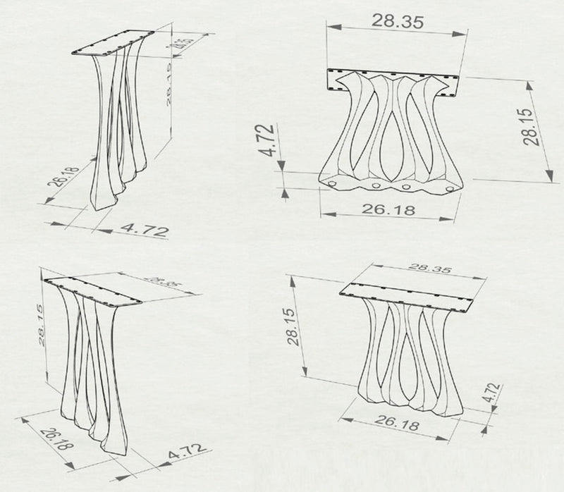 Metal Table Legs, DIY Steel Furniture of ✔️ FlowyLine Design for 
Black wooden desk
antique woodworking
decorative wrought iron
how to make simple
welded dining table
vintage river styles
heavy duty reclaimed square
fancy trestles
farmhouse woodworking
hairpin
Lowes
home depot
canada
Rustic
etsy
hair pin
Pedestal base